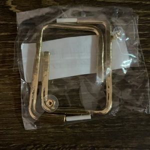 Gold statement earrings